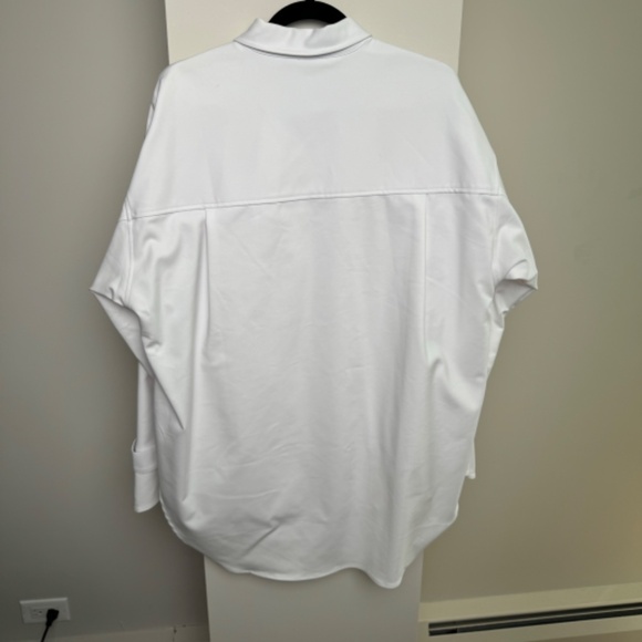 Good American TABBED POPLIN SHIRT - Picture 9 of 11